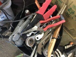 備前市伊部で引き取り回収から処分までした不用品