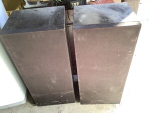 美作市巨勢で引き取り回収から処分までしたオーディオ