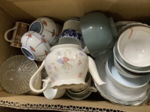 井原市井原町で引き取り回収から処分までした食器