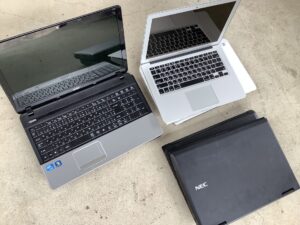 笠岡市吉浜で引き取り回収から処分までしたノートパソコン