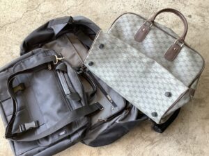 美作市粟井で引き取り回収から処分までした不用品のバッグ