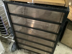 瀬戸内市牛窓町で引き取り回収から処分までした不用品の収納ケース