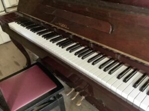 岡山市中区で引き取り回収から処分までしたピアノ