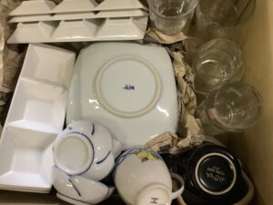 備前市吉永町で引き取り回収から処分までした食器