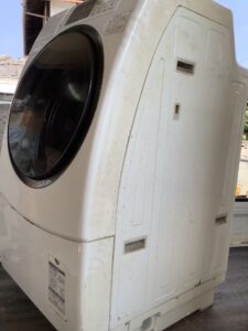 新見市菅生で引き取り回収から処分までした洗濯機