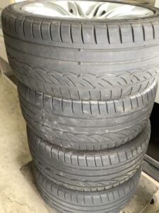 倉敷市水島で引き取り回収から処分までしたタイヤ