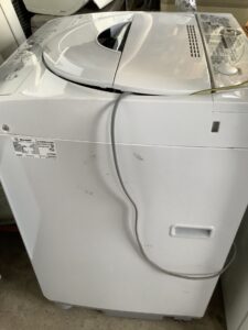 岡山市北区で引き取り回収から処分までした洗濯機