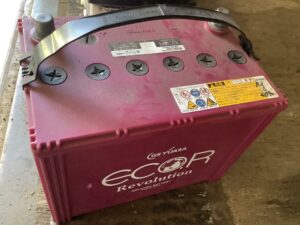 勝田郡奈義町で引き取り回収から処分までしたバッテリー