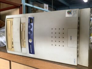 玉野市田井で引き取り回収から処分までしたパソコン本体