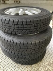 浅口郡里庄町で引き取り回収から処分までしたアルミタイヤ