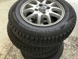 浅口郡里庄町で引き取り回収から処分までしたアルミタイヤ