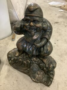 苫田郡鏡野町で引き取り回収から処分までした不用品の置物