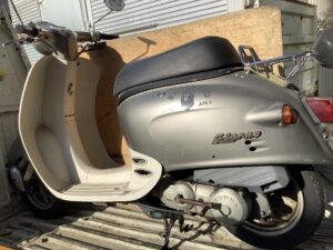 岡山市東区で引き取り回収から処分までしたバイク