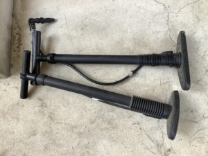 浅口郡里庄町で引き取り回収から処分までした不用品の空気入れ