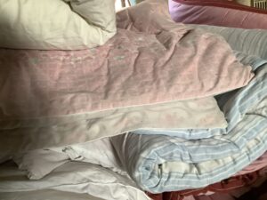 岡山市中区で引き取り回収から処分までした不用品の布団