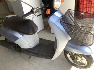 笠岡市吉浜で引き取り回収から処分までしたバイク