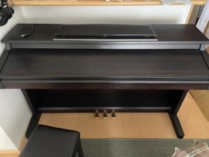 美作市中尾で引き取り回収から処分までした電子ピアノ