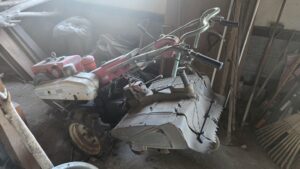 高梁市成羽町で引き取り回収から処分までした農機具