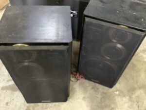 久米郡久米南町で引き取り回収から処分までしたオーディオ