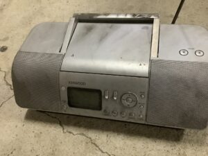 美作市粟井で引き取り回収から処分までしたオーディオ