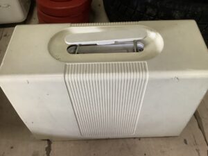 久米郡久米南町でミシンの回収から処分までさせて頂きました。