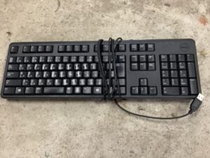 総社市真壁で引き取り回収から処分までしたパソコンキーボード