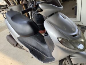 倉敷市笹沖で引き取り回収から処分までしたバイク