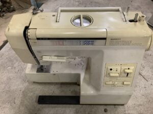 総社市駅前で引き取り回収から処分までしたミシン