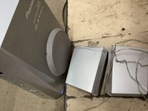 玉野市築港で引き取り回収から処分までしたオーディオ