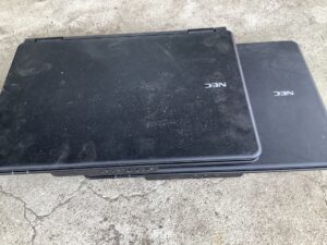 英田郡西粟倉村で引き取り回収から処分までしたノートパソコン