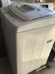 笠岡市吉浜で引き取り回収から処分までした洗濯機