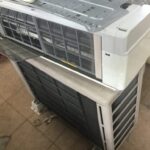 倉敷市茶屋町で回収したエアコン