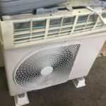 倉敷市老松町で回収したエアコン