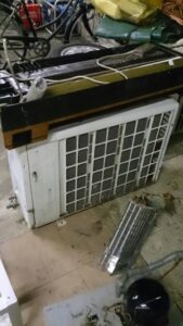 新見市新見で回収したエアコン