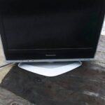 新見市正田で回収したテレビ