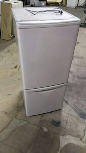 新見市上熊谷で回収した冷蔵庫