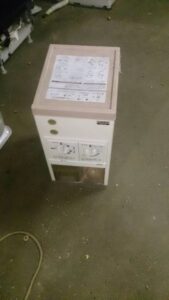 新見市井倉で回収した冷蔵庫