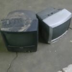 新見市千屋で回収したテレビ