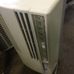 新見市菅生で回収したエアコン