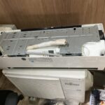 倉敷市天城台で回収したエアコン