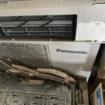 新見市大佐で回収したエアコン