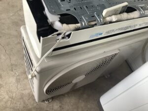 倉敷市木見で回収したエアコン