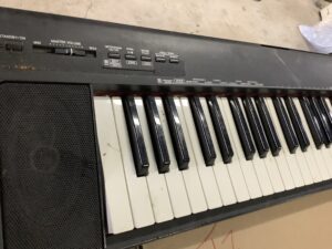 笠岡市笠岡で引き取り回収から処分までした電子ピアノ