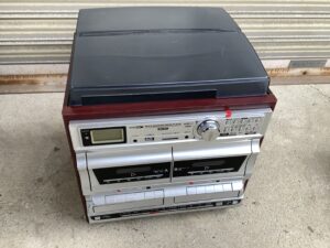 加賀郡吉備中央町で引き取り回収から処分までしたオーディオ