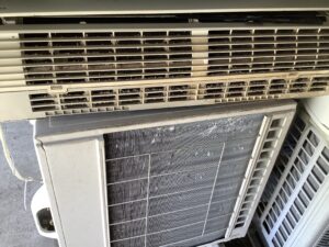 玉野市築港で取り外し回収から処分までしたエアコン