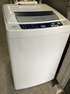 美作市豊国原で引き取り回収から処分までした洗濯機