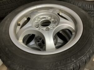 加賀郡吉備中央町で引き取り回収から処分までしたアルミタイヤ