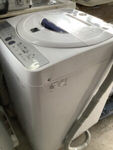 美作市豊国原で引き取り回収から処分までした洗濯機