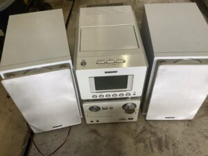 備前市長船町で引き取り回収から処分までしたオーディオ