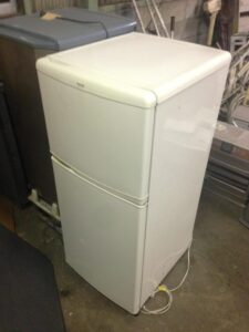 新見市足見で回収した冷蔵庫
